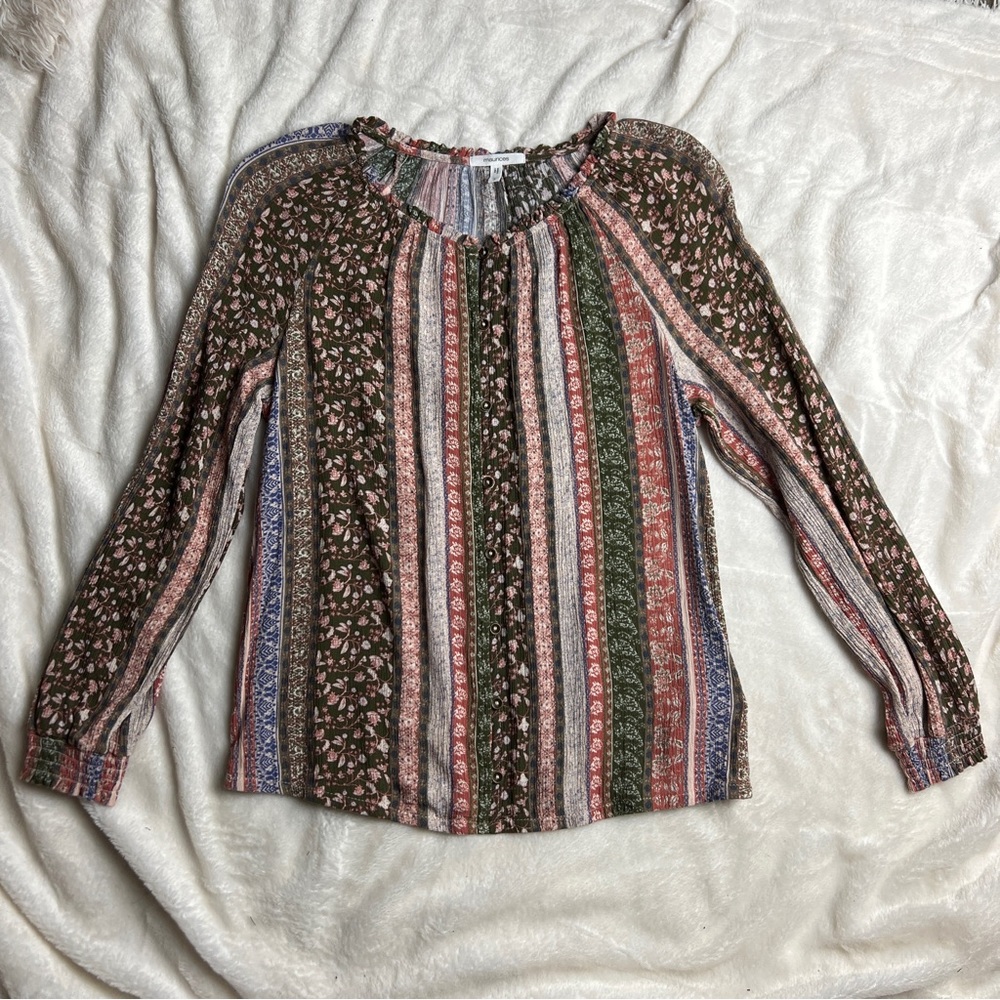 Maurice’s Boho Summer Blouse Women’s Small